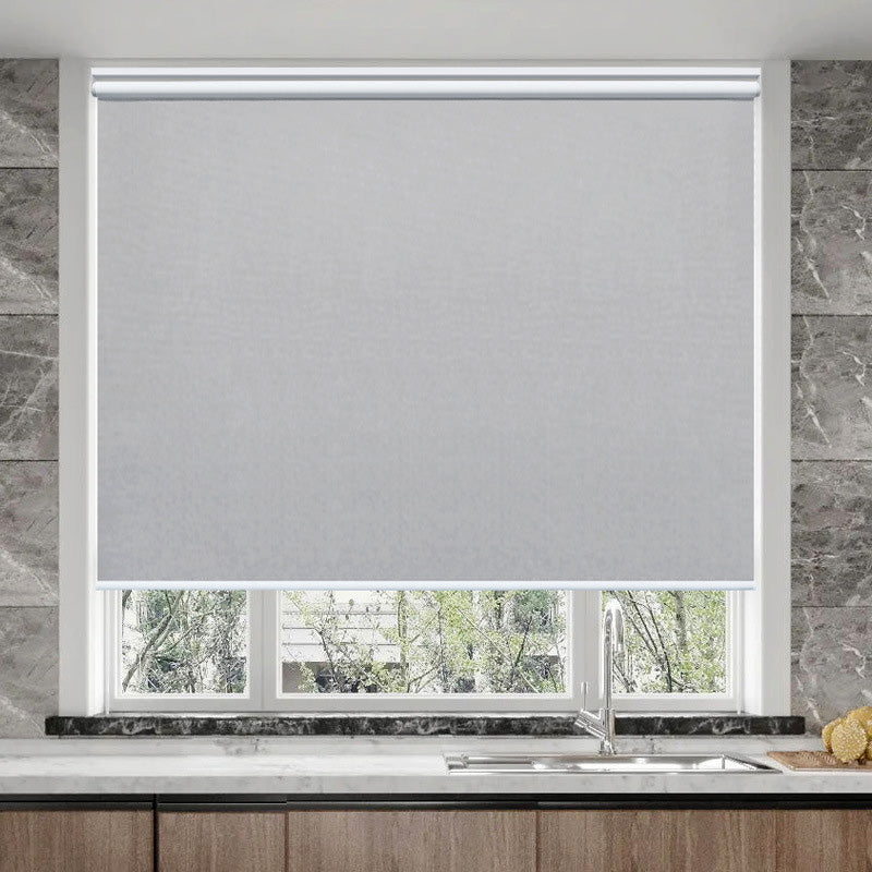 BLINDS OUTLETS Sunshade Fabric Roller Shades in Blackout/Light Filtering